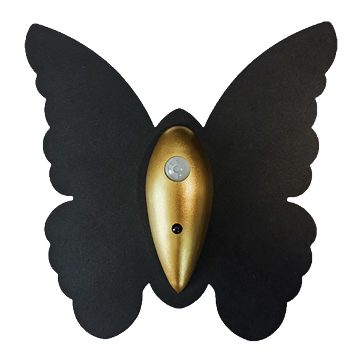 Zetecia Butterfly LED Wall Light Black Indoor Wall Sconce