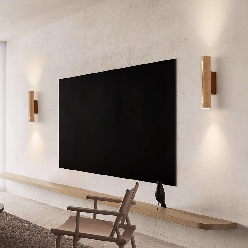 Zetecia Natural Stone LED Wall Light Modern Indoor Wall Sconce