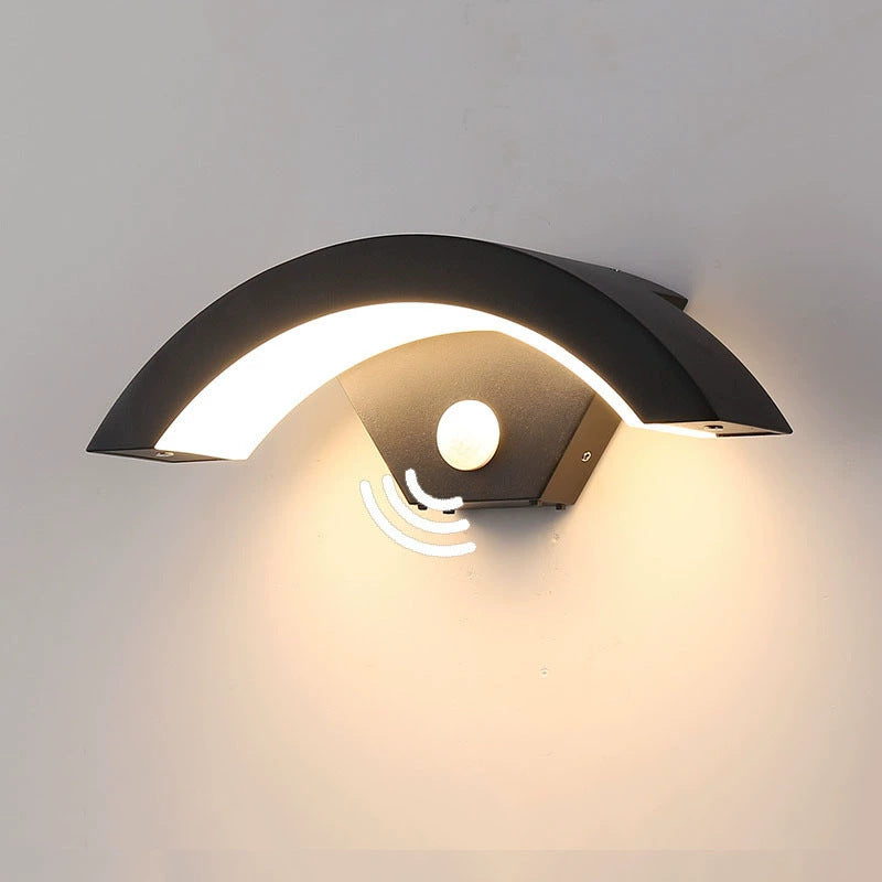 Zetecia Modern LED Wall Light IP65 Waterproof Outdoor Indoor Wall Sconce 18W