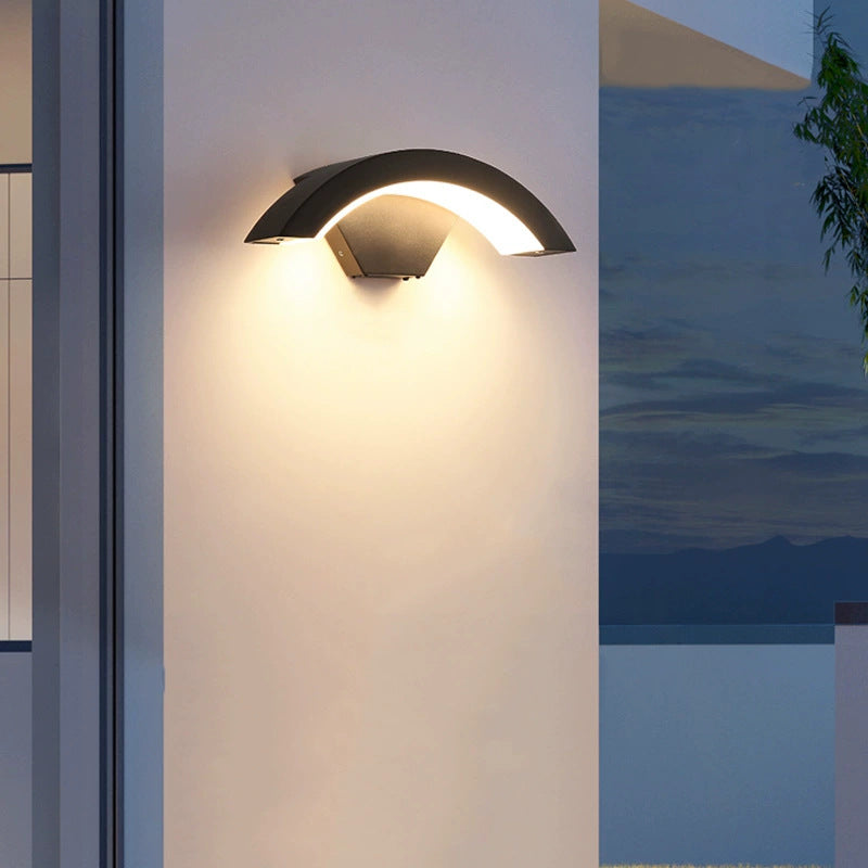 Zetecia Modern LED Wall Light IP65 Waterproof Outdoor Indoor Wall Sconce 18W
